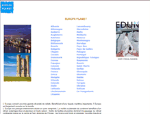 Tablet Screenshot of europa-planet.com